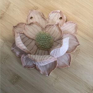 2 for 30 Flower Trinket holder /small shelf for keys etc.​